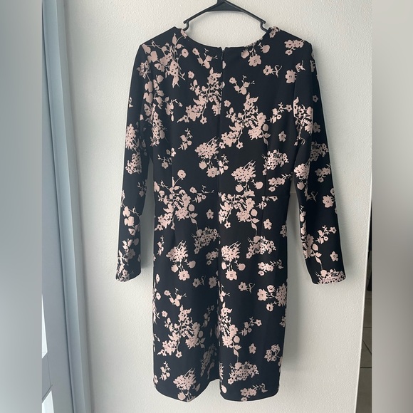 Long Sleeve Floral Dress - Abercrombie & Fitch - Size Large - Picture 2 of 4